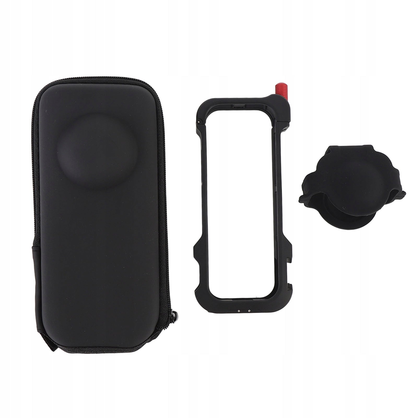 Sports Camera Cage, Aluminum Alloy Sports Camera Frame With Bag Model 8236QZFH