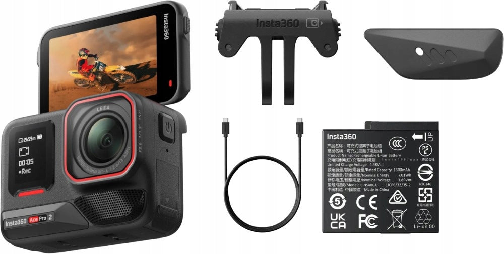 Sports Camera INSTA360 Ace Pro 2 Black