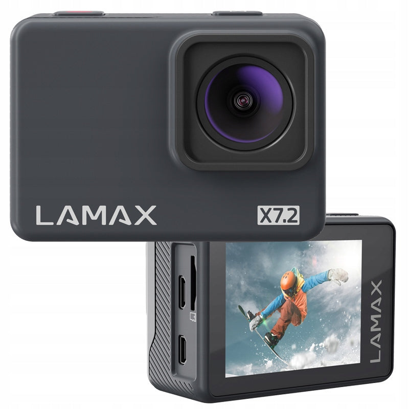 Sports Camera LAMAX X7.2 WiFi, Stabilization, 4K Resolution