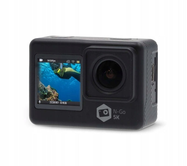 Sports Camera Nedis ACAM71BK LCD Touch 4K 60fps 900mAh Microphone