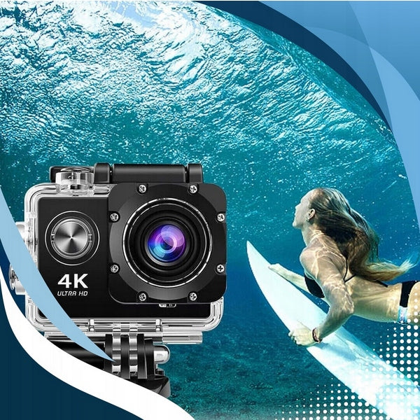 Sports Camera ULTRA HD 4K WIFI PRO X ActionCamera HANDLES WATERPROOF 30M Packaging status original