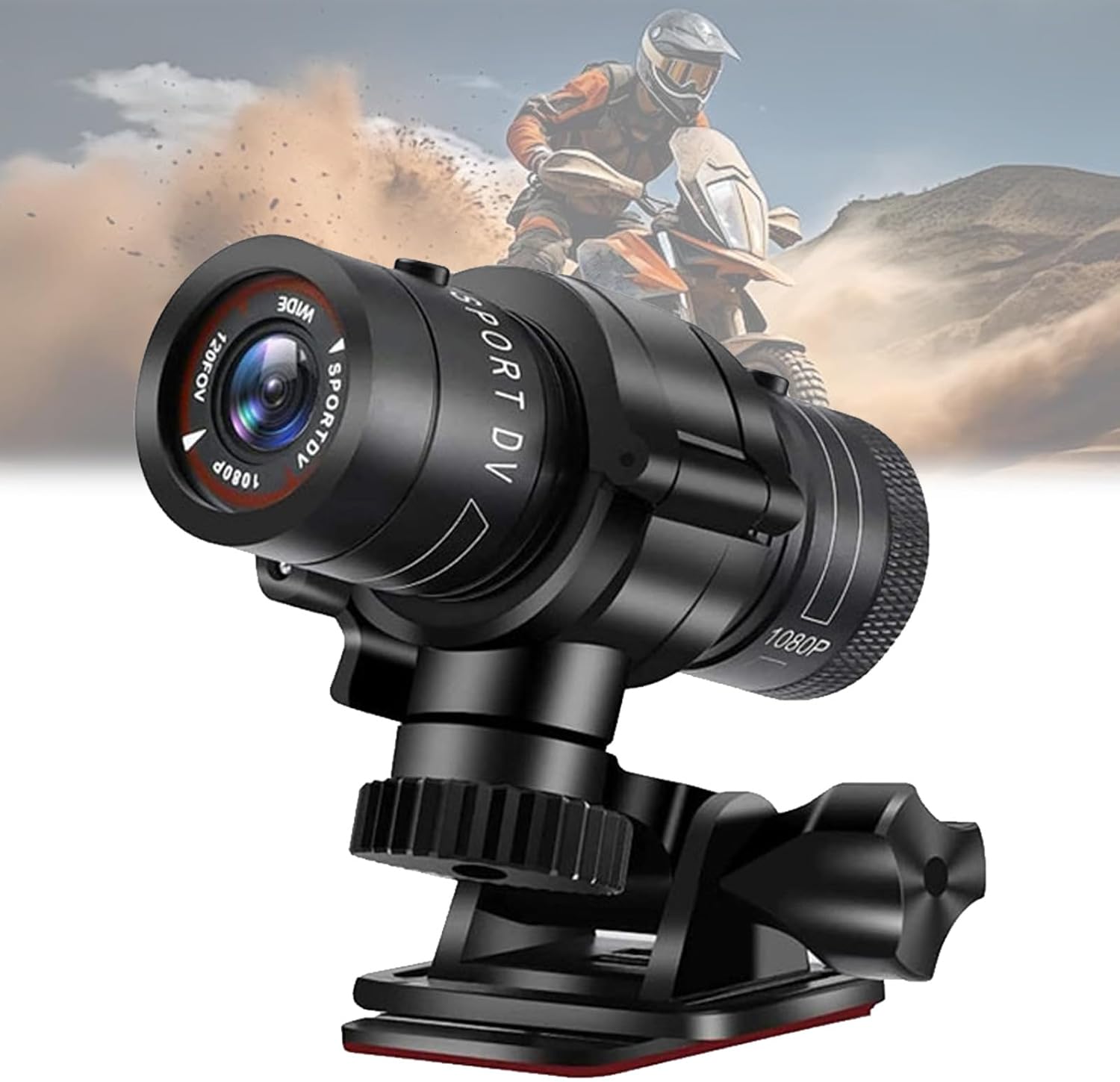 Sports Camera Waterproof Motorcycle Camera - 120° Bike