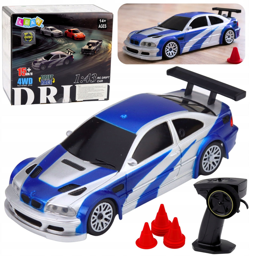 Sports Car For Drift E46 Remote Controlled RC Cones 15 km/h 143