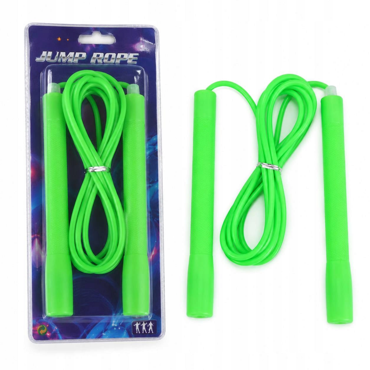 Sports Jump Rope 2,5 m Fitness Cardio For Training Green Brand no brand
