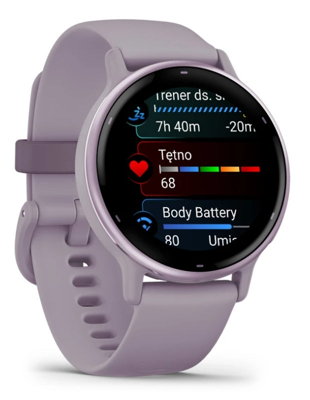 Sports Smartwatch Garmin Vivoactive 5 Orchid Purple GPS 010-02862-13 Manufacturer code 010-02862-13
