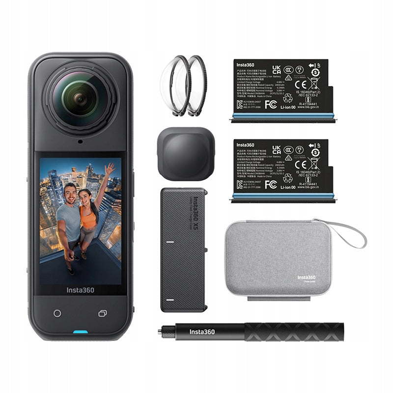 Sports Spherical Camera 360 4K 8K Waterproof Insta360 X5 Essentials