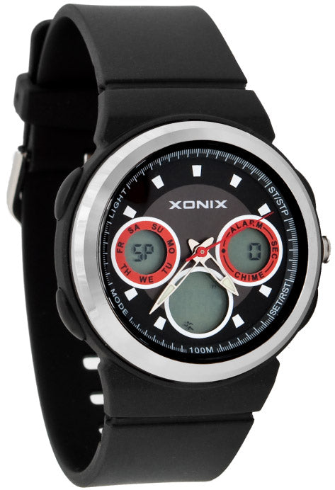 Sports Watch Black Children's Stopwatch Timer Waterproof Multifunctional Batteries included yes