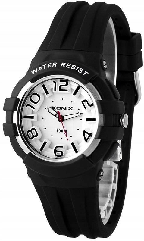 Sports Watch, Black, Women's, For Boy, For Girl, Children, Brand Xonix
