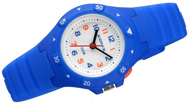 Sports Watch Blue Children's Anti-Allergic Hand Multifunction Additional features nickel-free