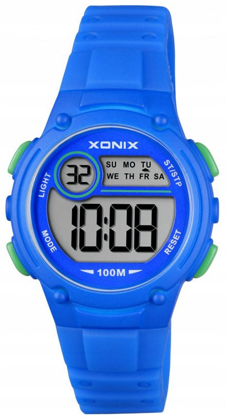 Sports Watch Blue For Boy Digital Waterproof Original Podś Brand Xonix
