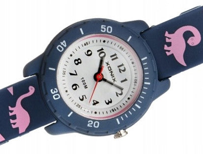 Sports Watch Blue, Pink Children's Cheap Hand Analog Water Additional features nickel-free