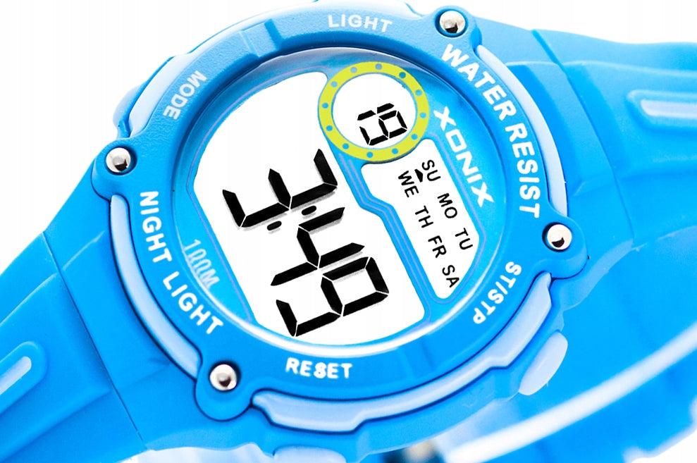 Sports Watch, Blue, Women, For Boy, For Girl, Electron Additional features nickel-free