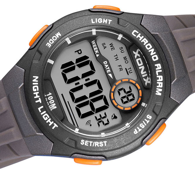 Sports Watch, Grey, Women's, For Boy, For Girl, Children, E Additional features nickel-free