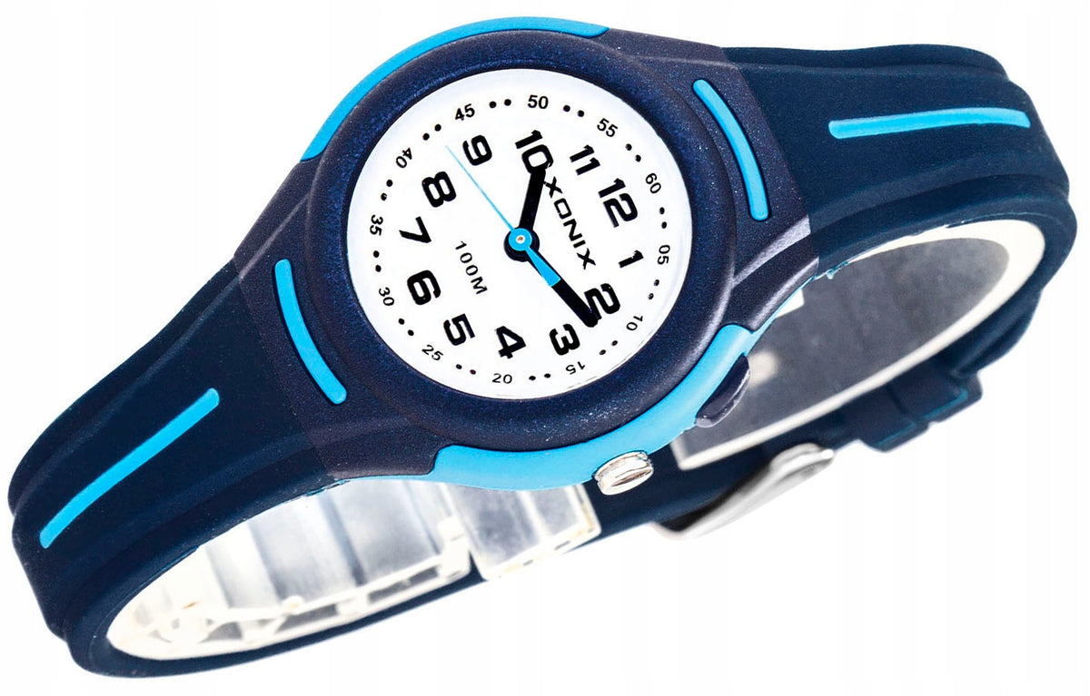 Sports Watch Navy Blue, Blue Women's Waterproof Backlight Ant Additional features nickel-free