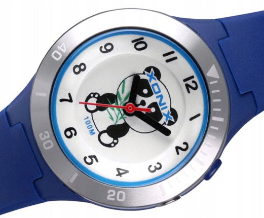 Sports Watch Navy Blue Children's Cheap Backlight Hand Waterfall Additional features nickel-free