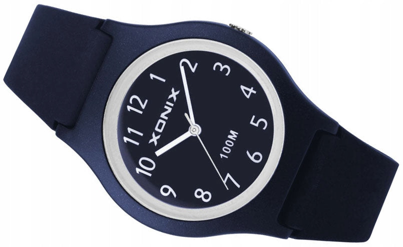 Sports Watch, Navy Blue, Women's, For Girls, Children's, Anti-Allergies