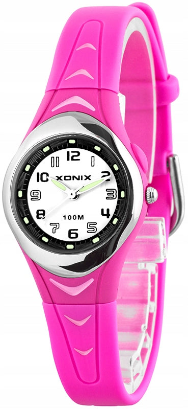 Sports Watch Pink Women's Original Analog Waterproof Backlight Brand Xonix