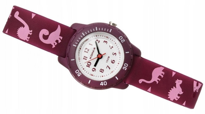 Sports Watch Purple, Pink For Girls Waterproof Analog W