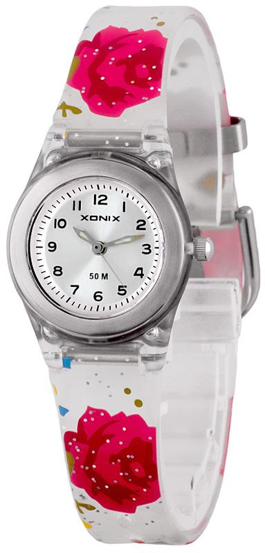 Sports Watch Red, Multicolored For Girls Analog Waterfall