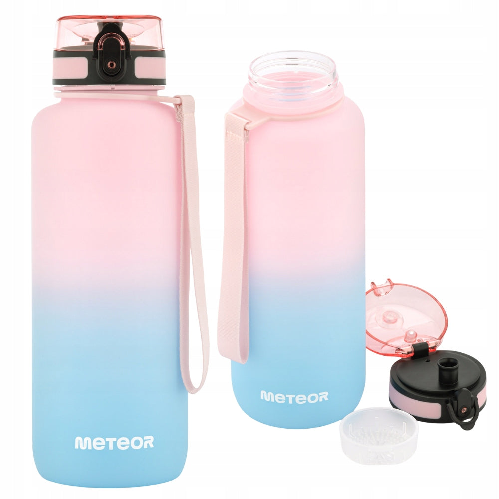 Sports Water Bottle with Tritan Scoop with Mouthpiece 1500ml METEOR