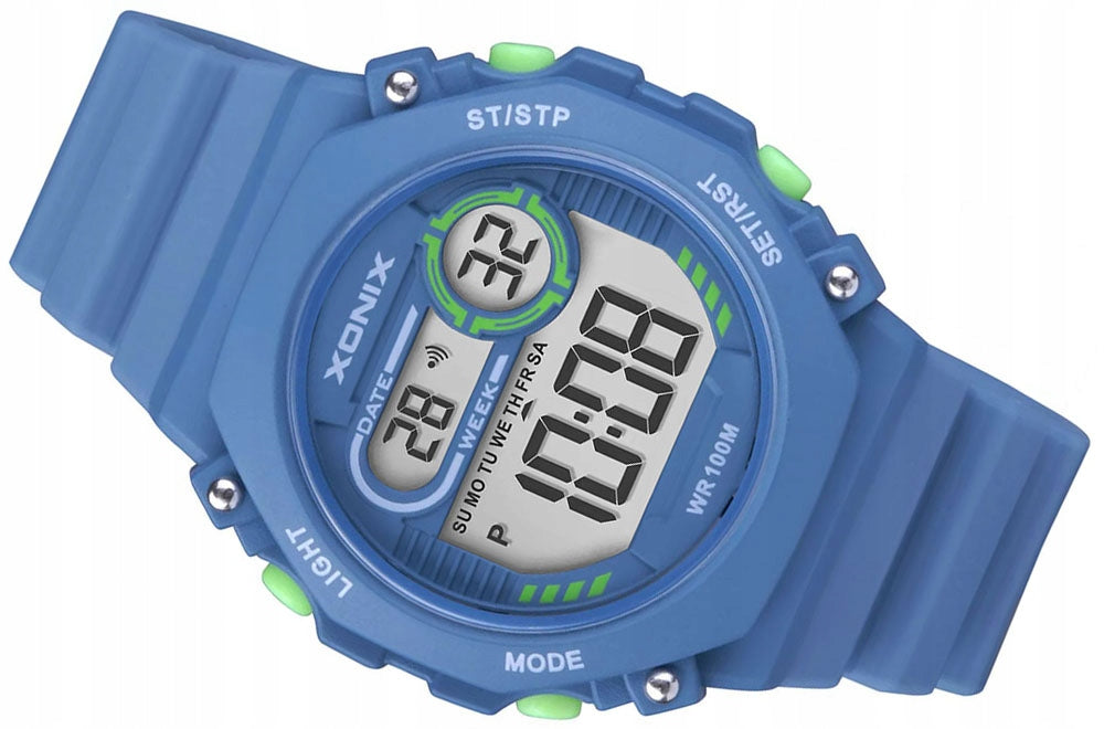 Sports Youth Watch XONIX Stopwatch Timer Waterproof 100m
