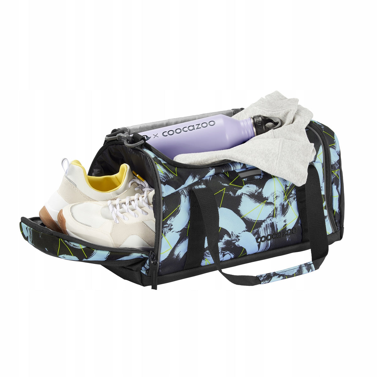 Sports bag COOCAZOO 20L for school pool 42x20x21cm Electric Storm Packaging status original