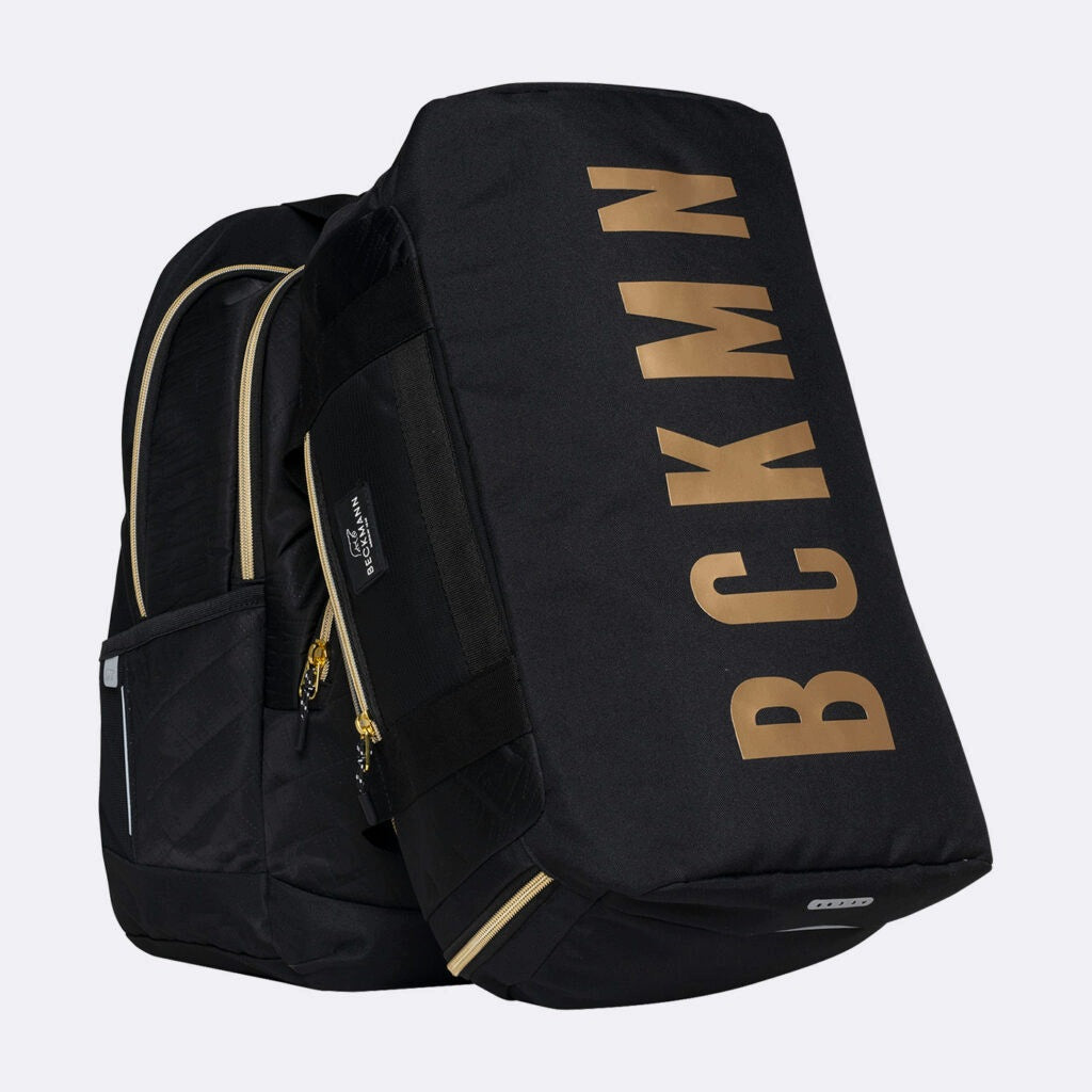 Sports bag for training, Black Gold Color multicolor