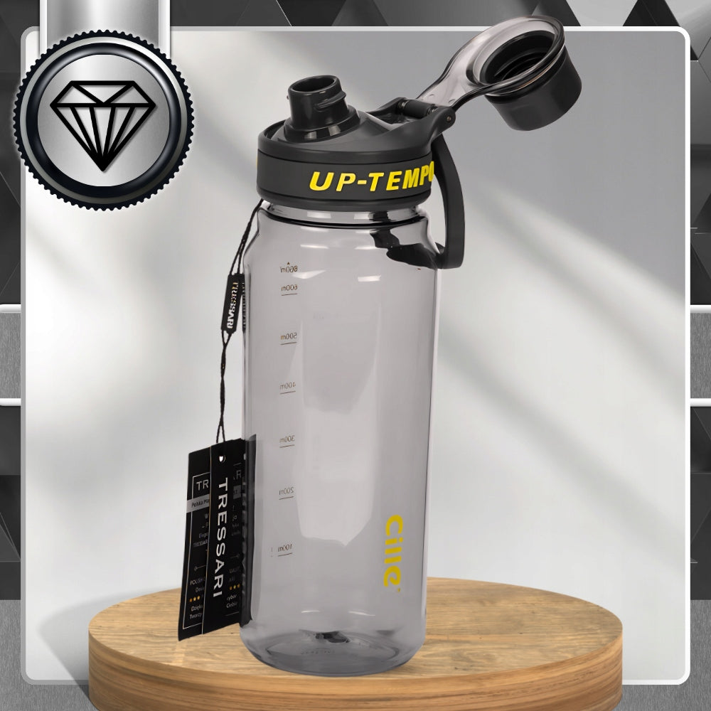 Sports bottle 860ml water bottle drink TRESSARI BPA FREE strainer TRITAN Model 860ml Butelka 100% BPA FREE TRITAN TRESSARI