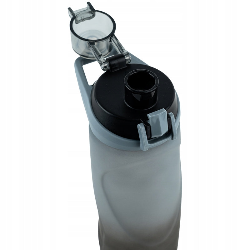 Sports bottle with holder matt water bottle with lock black grey 760 ml Kite Manufacturer code K24-1200-1