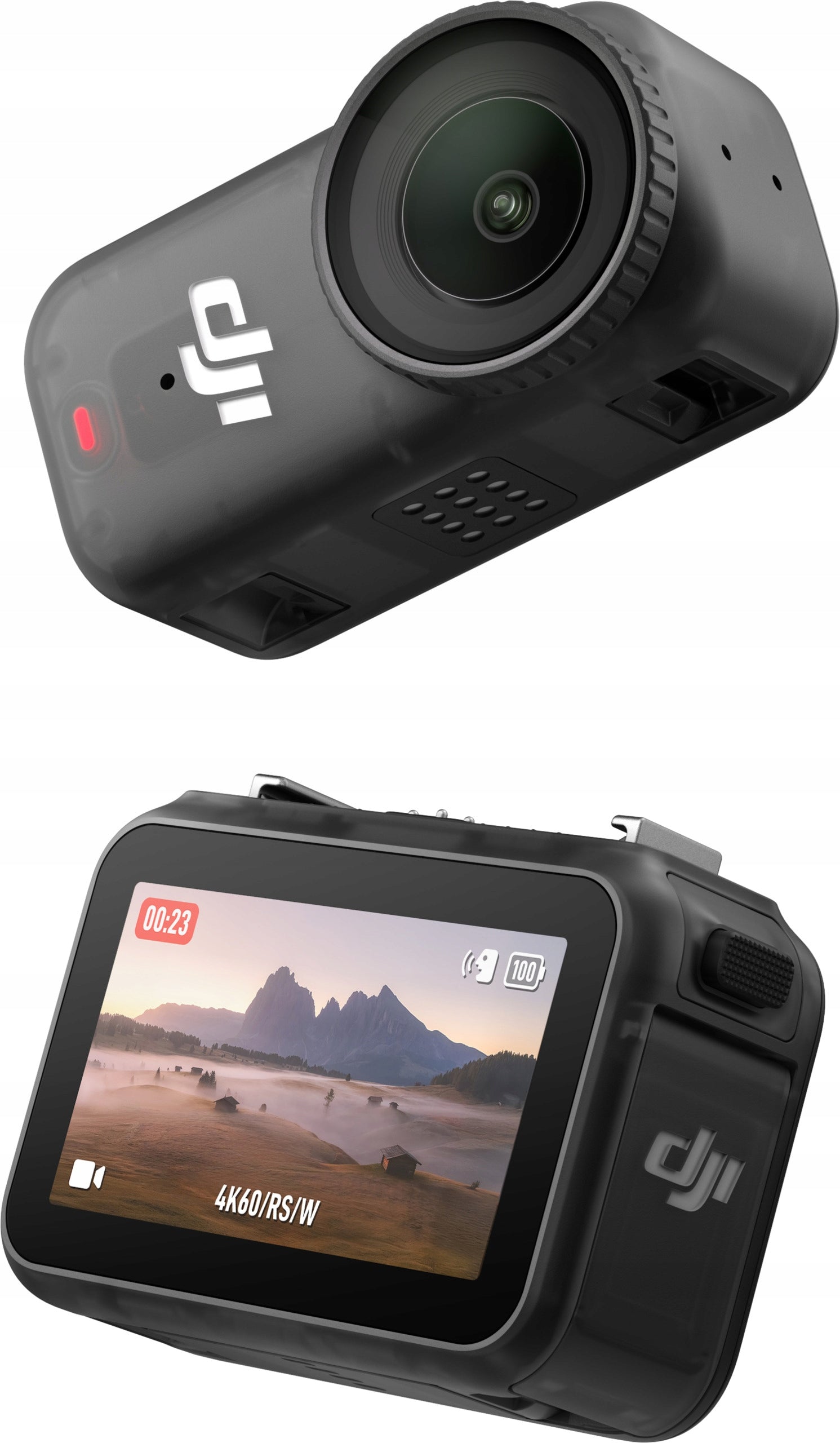 Sports camera DJI Osmo Nano Standard Combo 128GB, 4K movies 120FPS, Wi-Fi