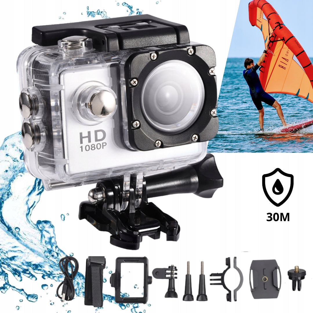 Sports camera Full HD 1080P black