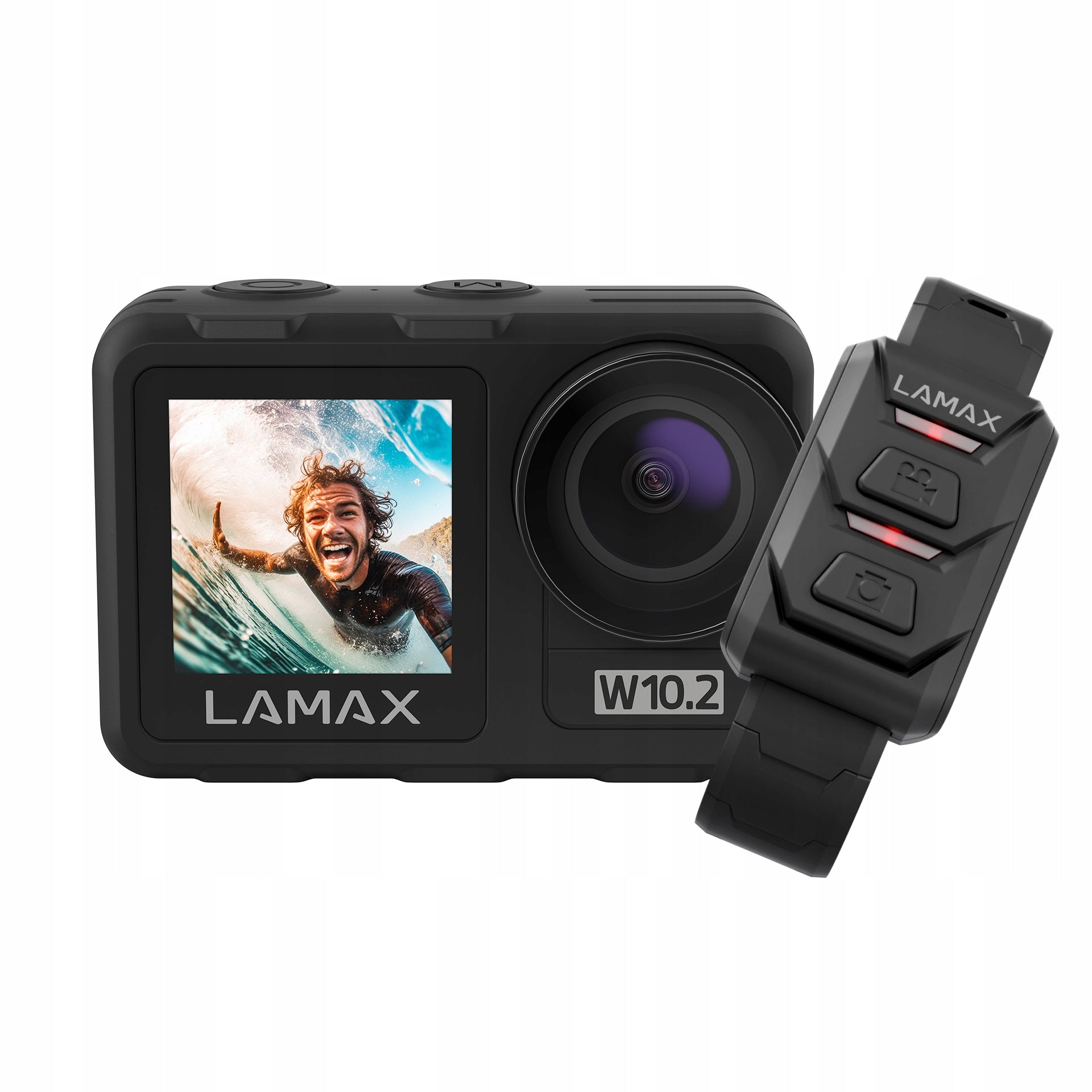 Sports camera LAMAX W10.2 4K 2 Wi-Fi 20MPx MAXsmooth 2.0 Model W10.2