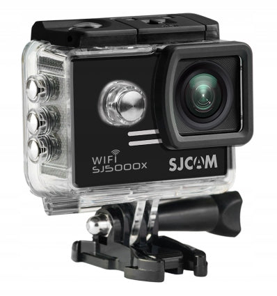 Sports camera SJCAM SJ5000X BLACK WIFI (carmode) + accessories