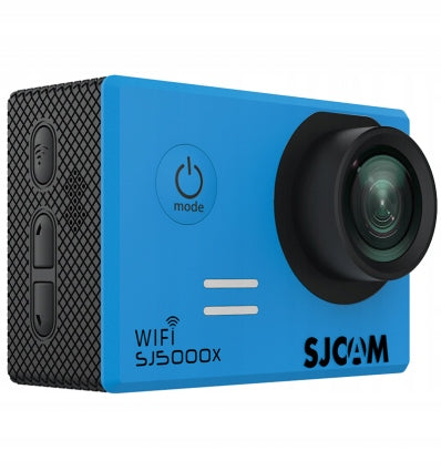 Sports camera SJCAM SJ5000X BLUE WIFI 4k UHD (carmode) + accessories Brand SJCam