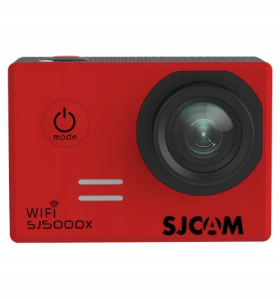 Sports camera SJCAM SJ5000X RED WIFI 4K UHD (carmode) + accessories Packaging status original
