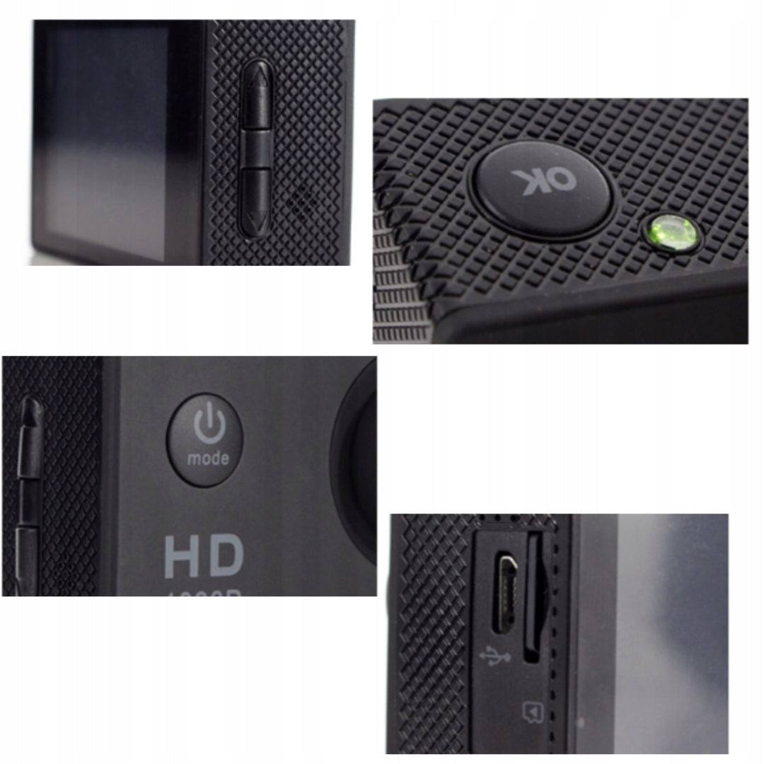 Sports camera SPORTS CAM FULL HD 1080P Full HD Manufacturer code SPORTS CAM FULL HD 1080P