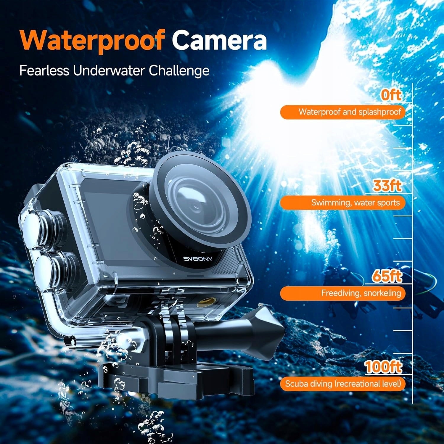 Sports camera Svbony SVGo2 4K UHD
