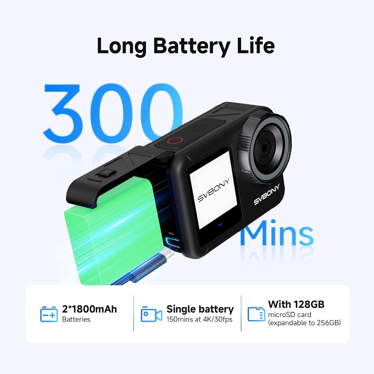Sports camera Svbony SVGo3 4K UHD Model SVGo3