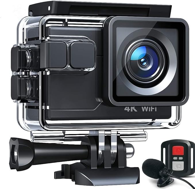 Sports camera Victure AC700 Photo 4K UHD 20MP WiFi waterproof 40 m