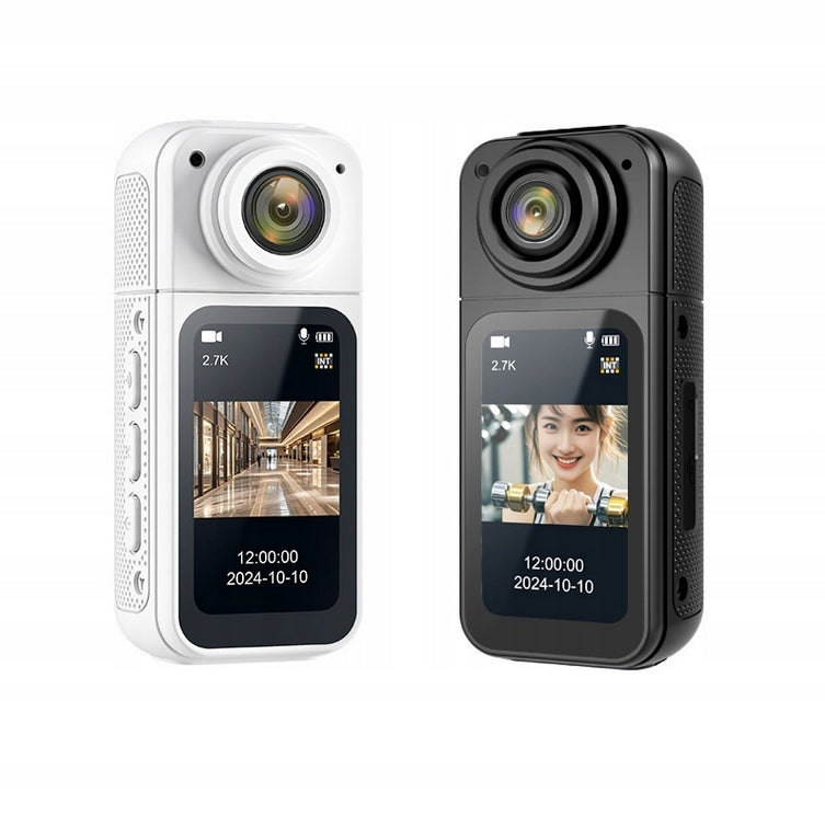 Sports camera mini 2.7K WiFi magnetic 180° rotating WHITE AKCESORIA Brand no brand