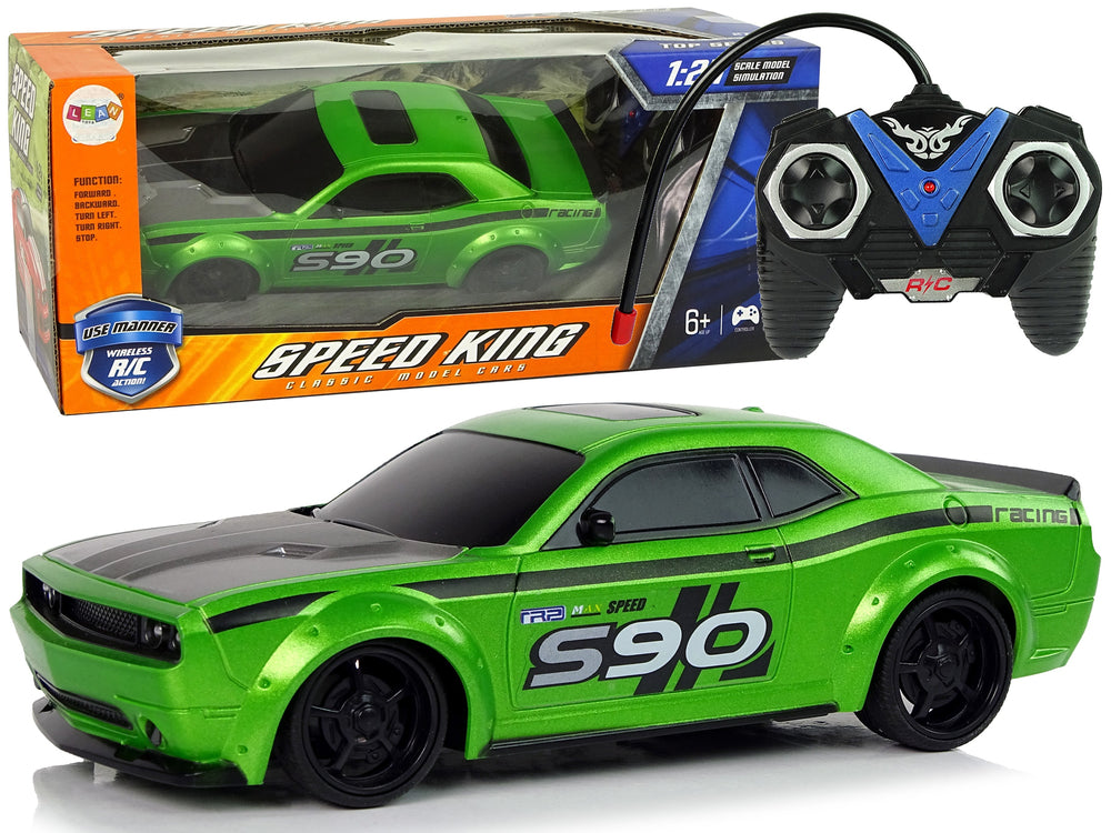 Sports car remote controlled 190x100 mm Lean Toys