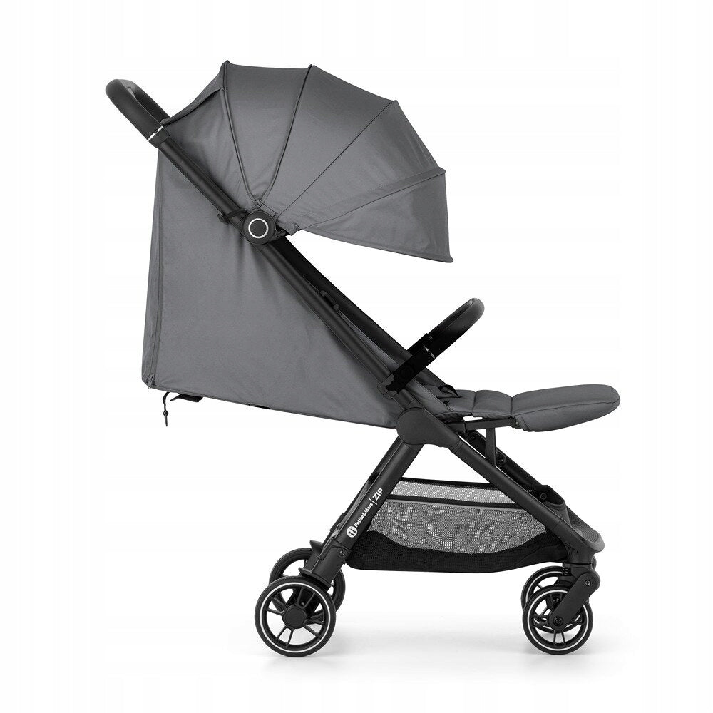 Sports trolley PETITE&MARS Zip 2026 Smoky Anthracite Color shades of gray and silver