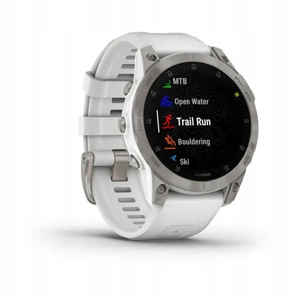 Sports watch Garmin Epix 2 Sapphire white Manufacturer code EPIX2CARWHT