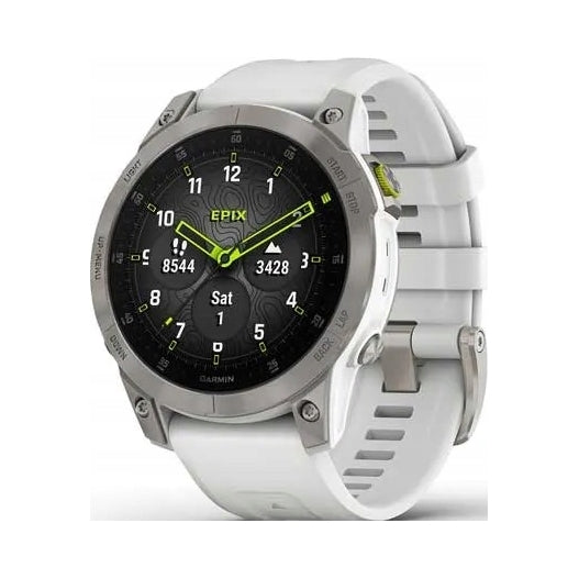 Sports watch Garmin Epix 2 Sapphire white