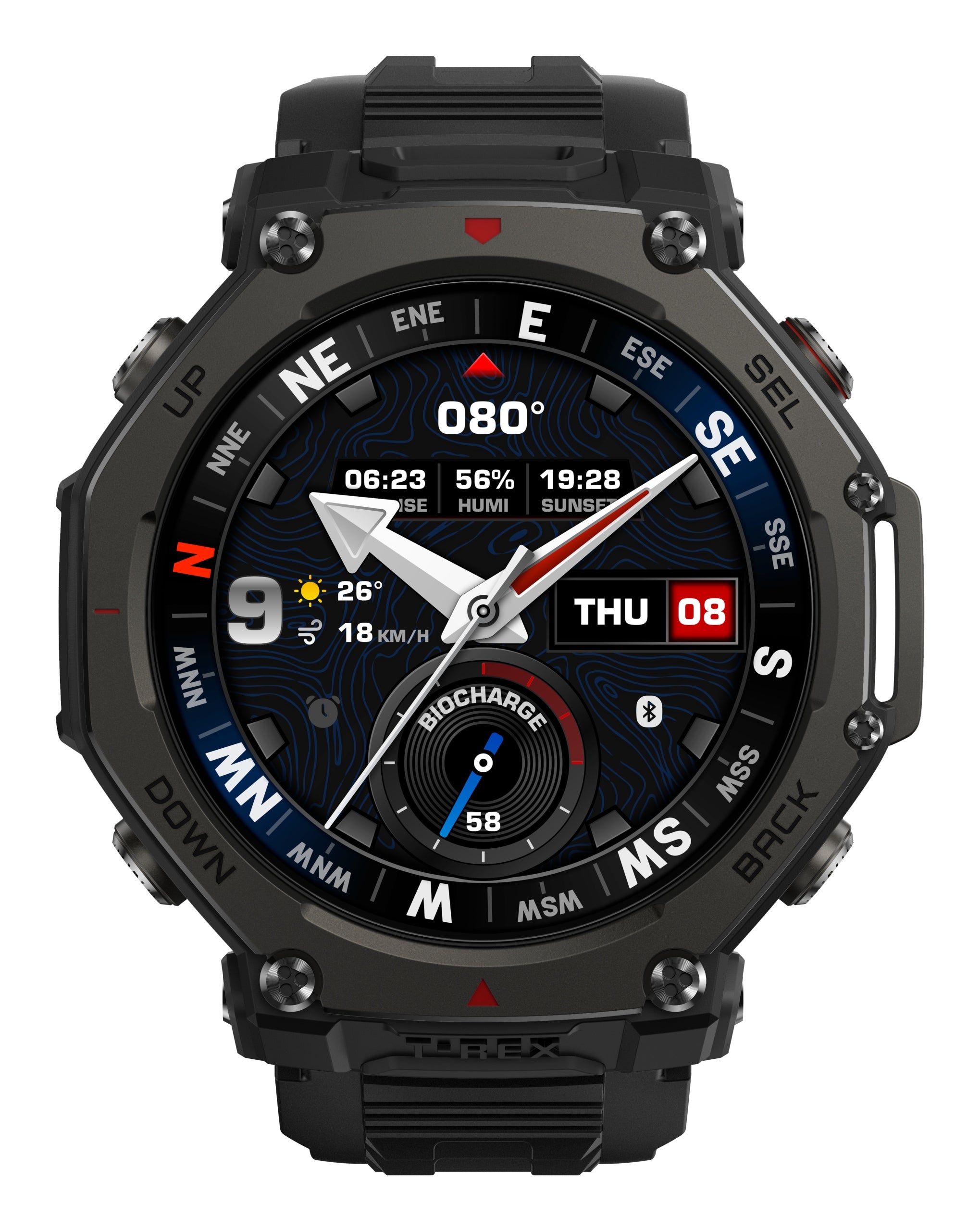 Sports watch Smartwatch Amazfit T-Rex 3 Pro black 48mm Zepp OS Packaging status original