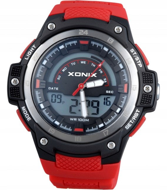 Sports watch Xonix analogue digital waterproof stopwatch alarm Brand Xonix