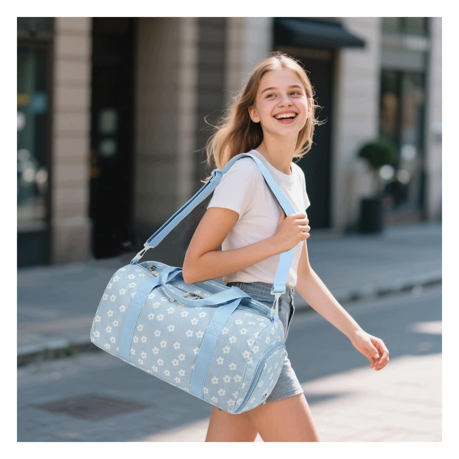 Sporttas for Kids - With Compartment for Shoes and Wet Things Brand no brand
