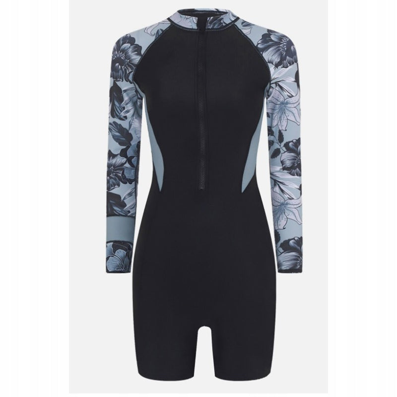 Sporty One-piece swimsuit with front zip 2XL Manufacturer code 8065-2XL