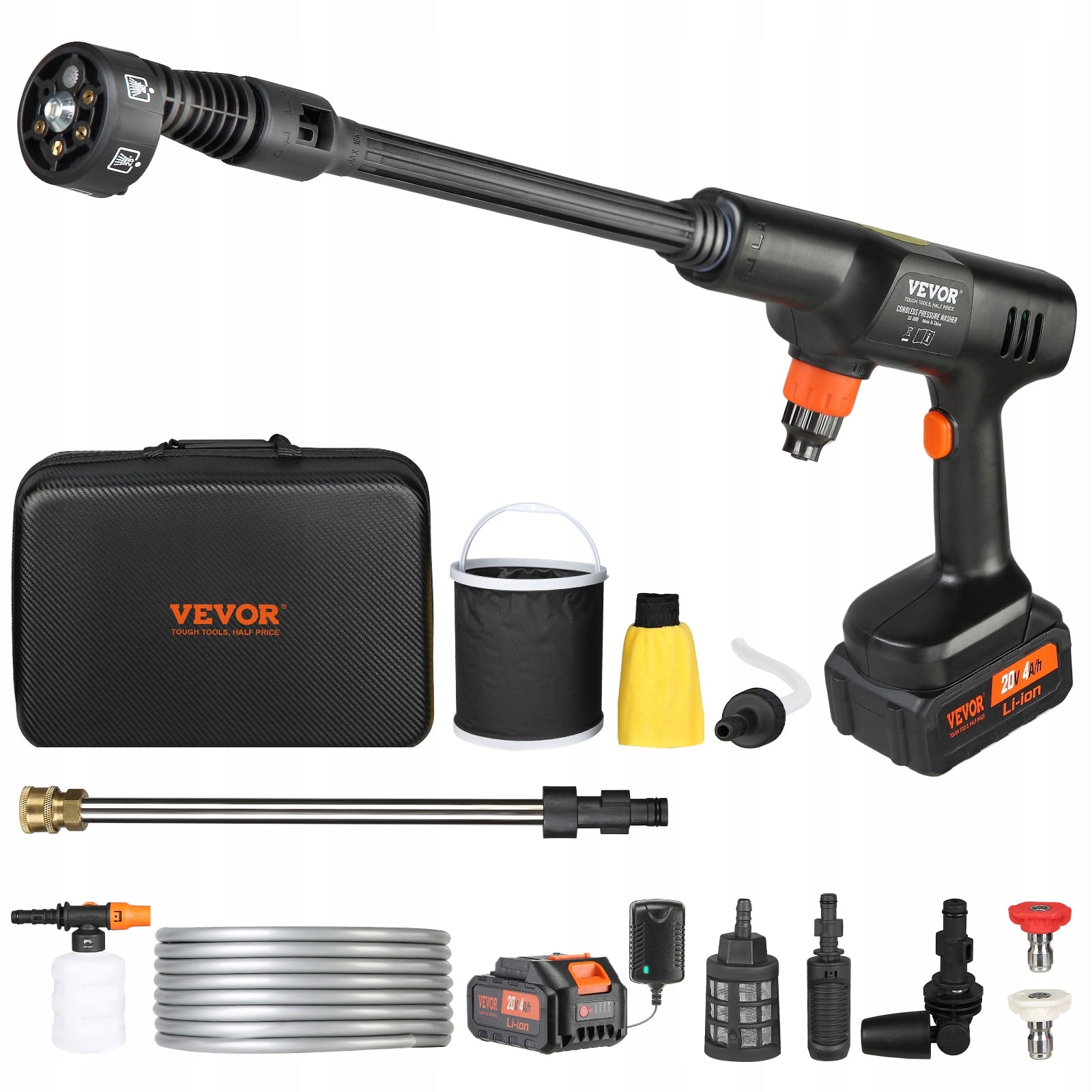 Spray Gun For Pressure Washer Wireless 50Bar 220W 21V