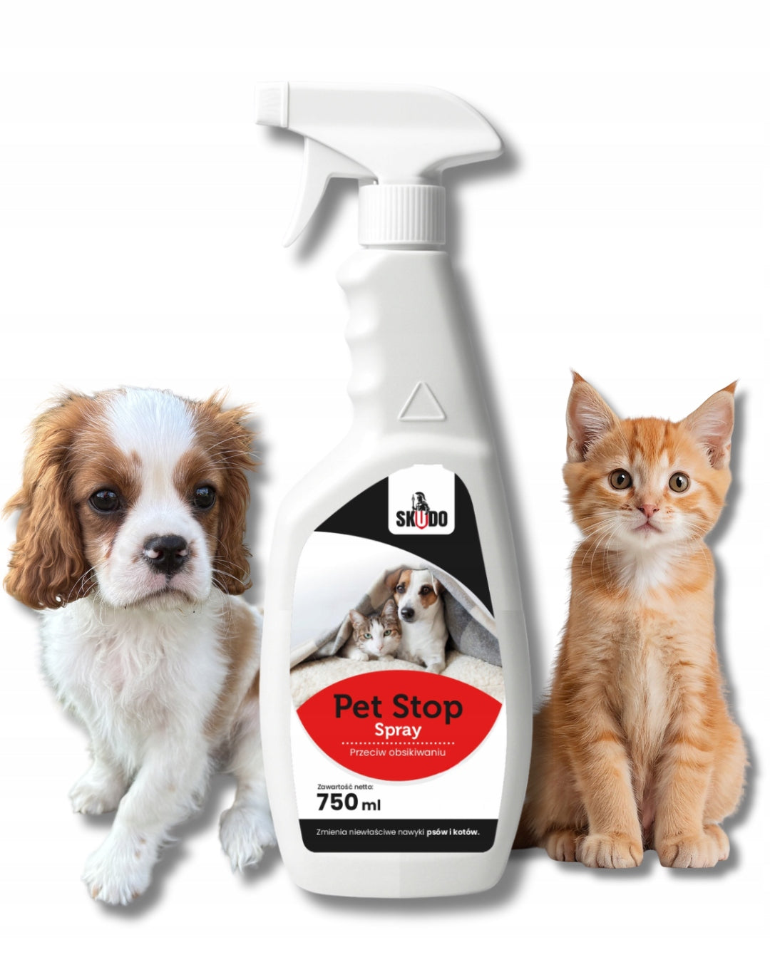 Spray against peeing cats and dogs liquid preparation 750 ml
